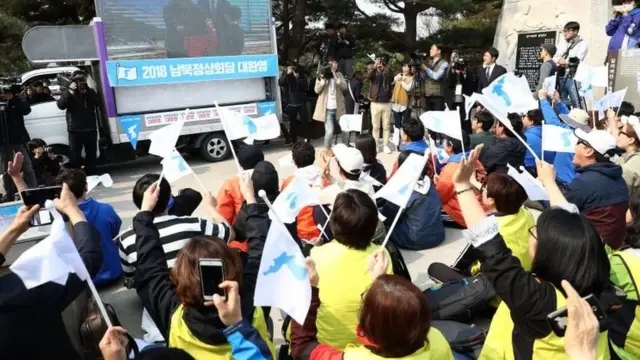 उत्तर कोरिया आणि दक्षिण कोरिया भेट