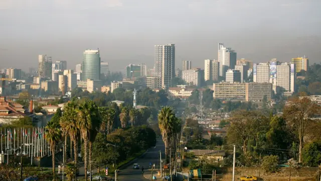 View of Addis Ababa