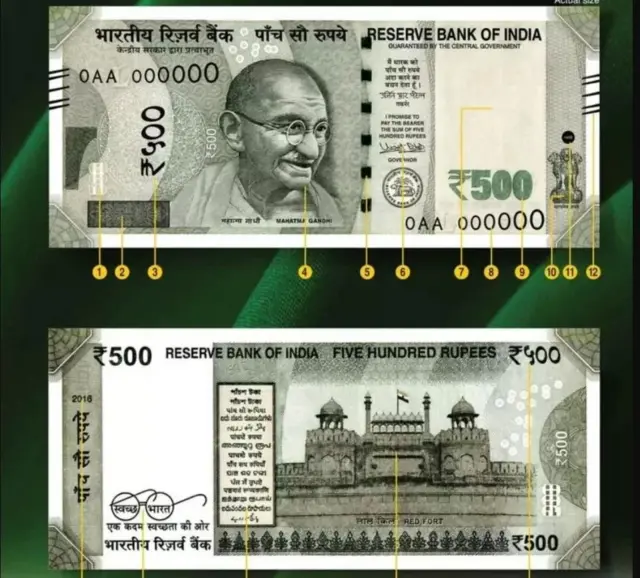 रिझर्व्ह बँक, बनावट नोटा