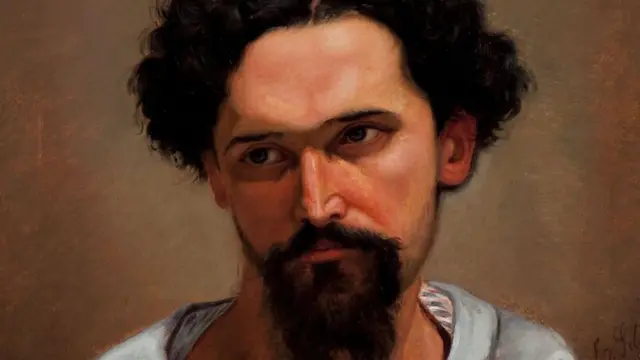 Retrato de Castagneto por Estevão da Silva