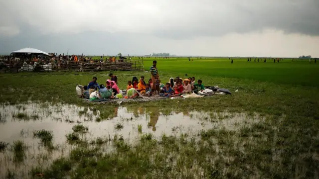 Myanmar, Rohingya, pengungsi
