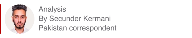 Analysis box by Secunder Kermani, Pakistan correspondent