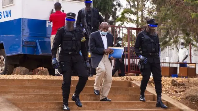 Rusesabagina ageze ku rukiko rwa Cyicukiro itariki 17/09/2020