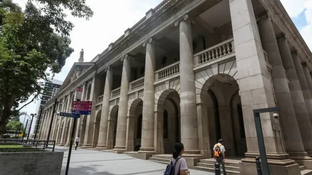 香港终审法院大楼(资料图片)