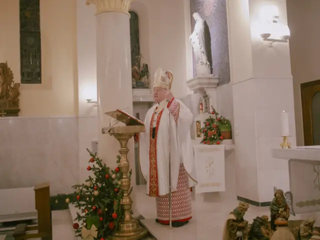 Misi je prisustvovao manji broj vernika u odnosu na prethodne godine, a nije bilo ni hora