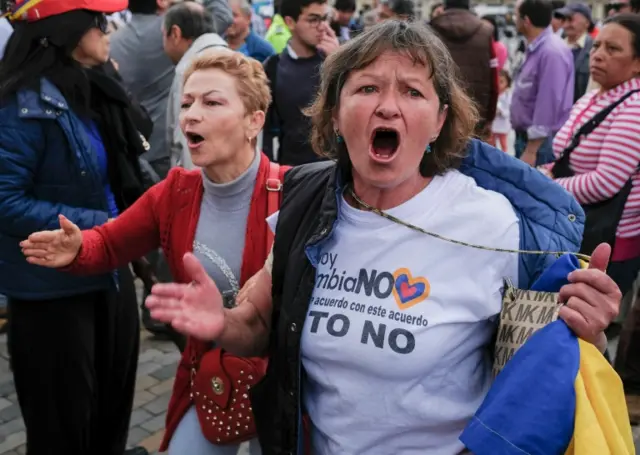 También hubo quien se manifestó en contra de lo pactado.