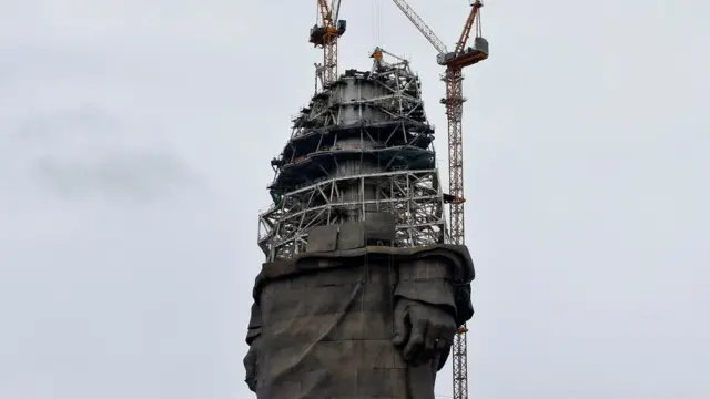 తయారవుతున్న పటేల్ విగ్రహం