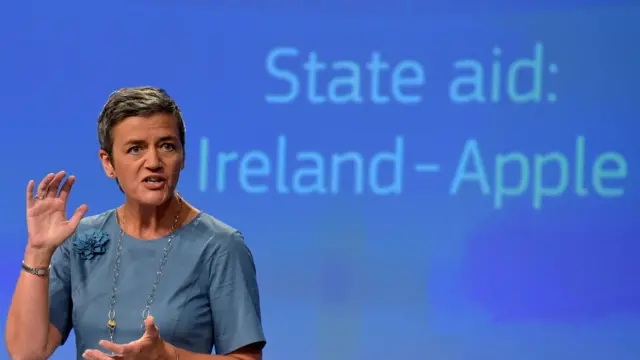 La jefa de Competencia de la UE, Margrethe Vestager