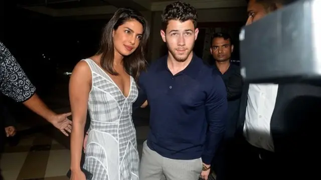 Priyanka Chopra and Nick Jonas
