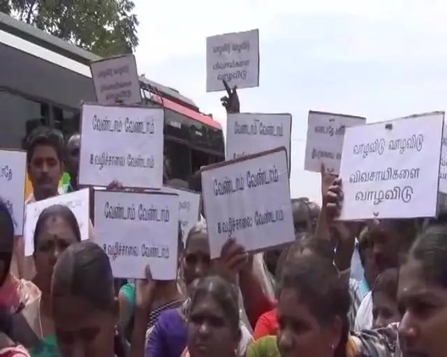 சேலம்-சென்னை 8 வழிச்சாலையை எதிர்க்கும் கட்சிகளுக்கு களப்பணி செய்ய தயார் - விவசாயிகள்