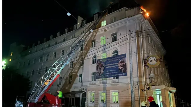 Пожежа в Одесі