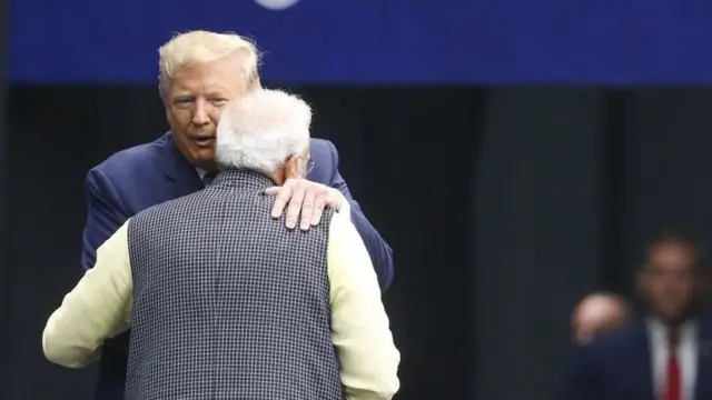 டொனால்டு டிரம்ப் - மோதி