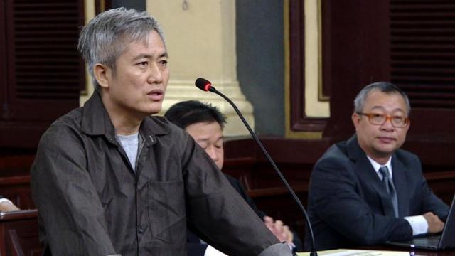 Ông Lưu Văn Vịnh, chủ tịch Liên minh Dân tộc tự quyết, bị y án 15 năm tù giam