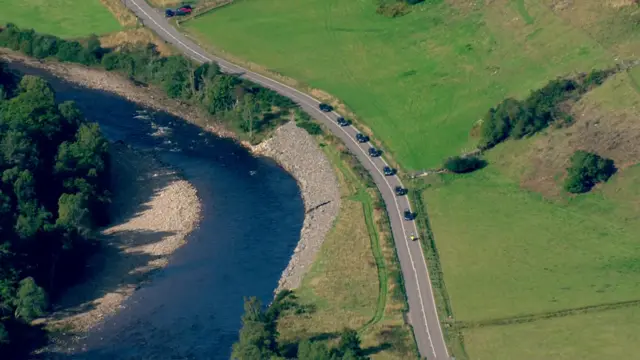 مراسم تشییع ملکه الیزابت دوم از بالمورا تا ادینبورگ