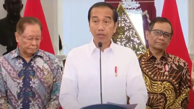 Presiden Joko Widodo mengumumkan pengakuan pelanggaran HAM berat.