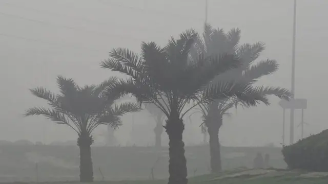 印度拉合爾的空氣污染