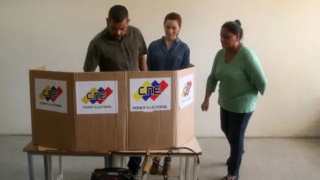 votação na Venezuela