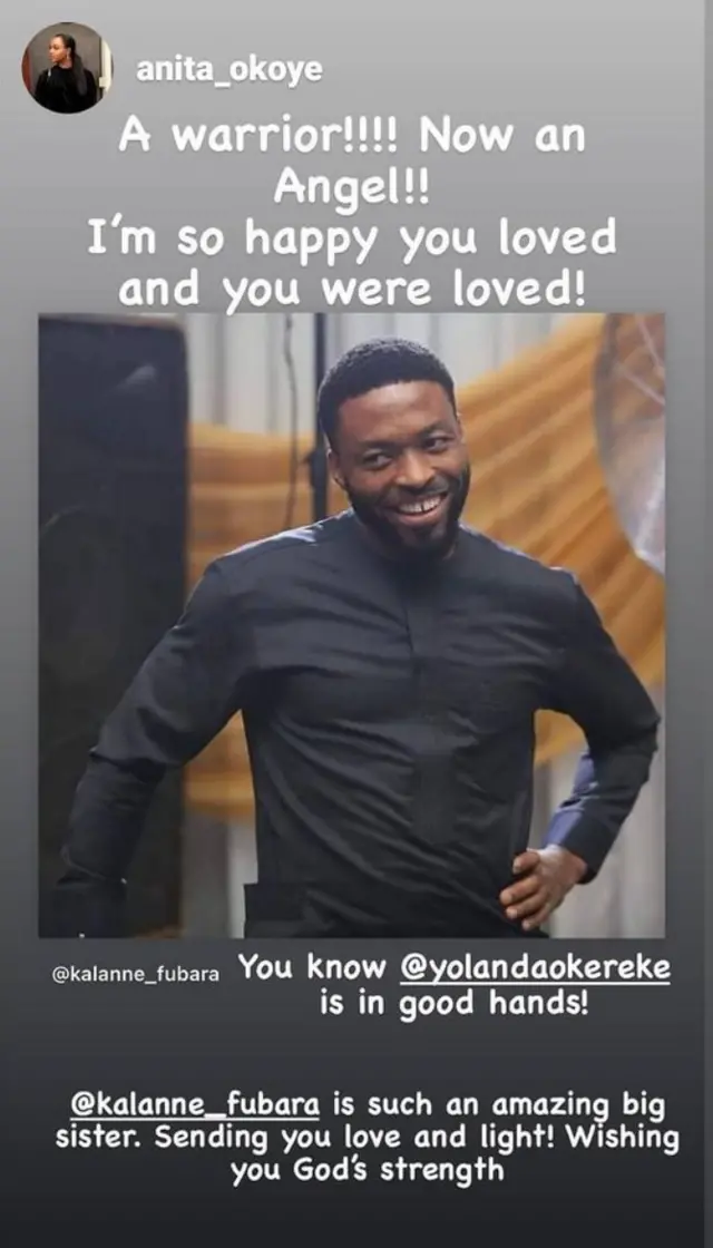 Karibi Fubara death: Stella Fubara confam say di Nollywood actor die