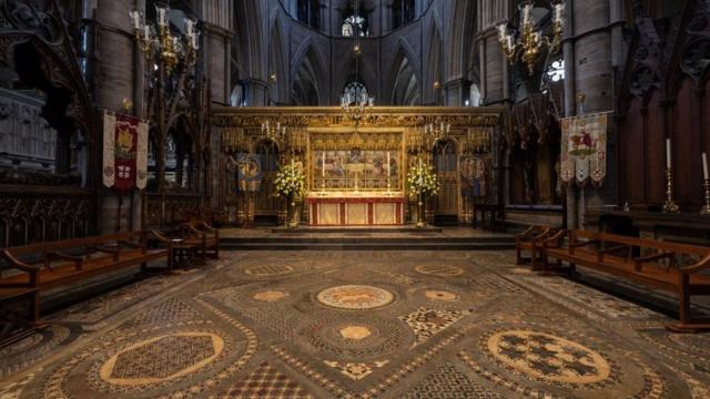 Abadía Westminster en Londres.