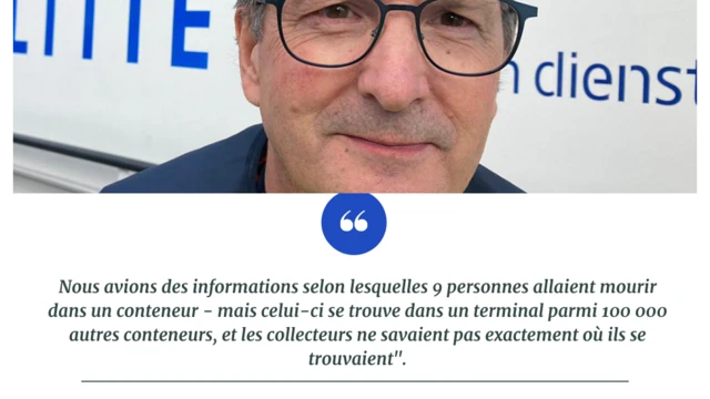 Citation de Jan Janse, chef de la police portuaire de Rotterdam