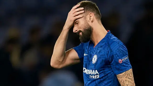 Giroud, agbabọọlu Chelsea kawọ mọri