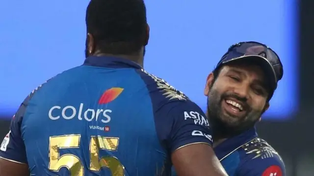 रोहित शर्मा और केरोन पोलार्ड