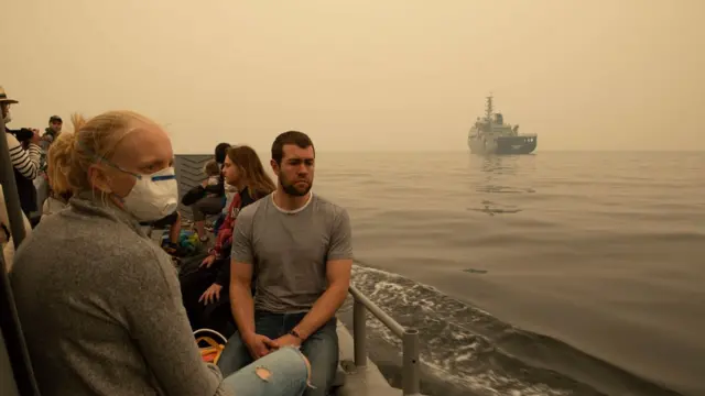 Ana kwashe mutane daga Mallacoota