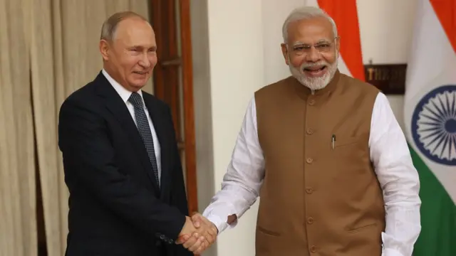 पुतिन मोदी