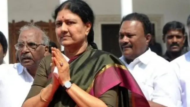 अन्नाद्रमुक विधायक दल की महासचिव वीके शशिकला.