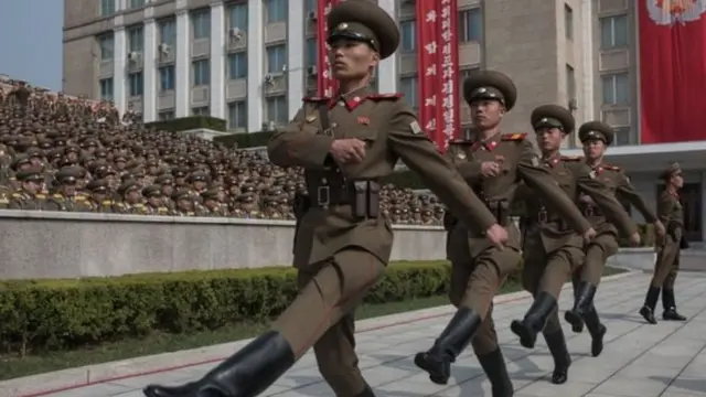 उत्तर कोरिया सैनिक