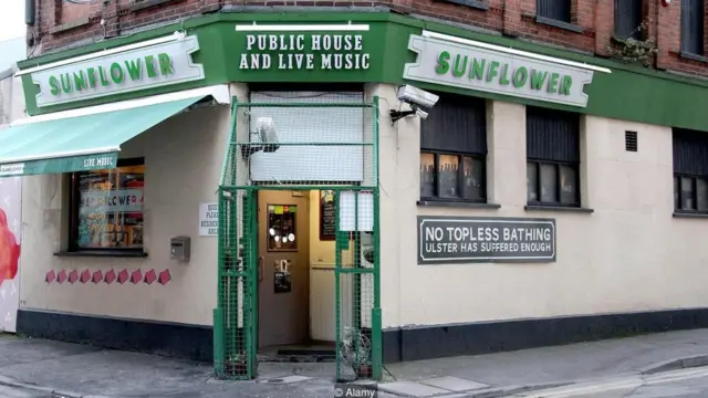 벨파스트의 선플라워 바.