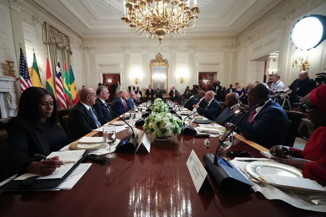 Walga'ii dureewwan biyyoota Afrikaa fi Pirezidant Tiraamp gidduutti Waayit Haawusitti gaggeeffame, Roobii, Adoolessa 09, 2025