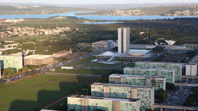 Imagem aérea da Esplanada dos Ministérios,unibet la ligaBrasília