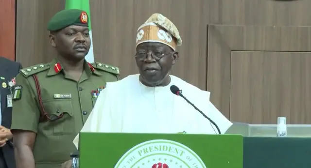 Oge Onyeisiala Tinubu na-akọwa bọjeti ahụ nye ndị ụlọomeiwu 