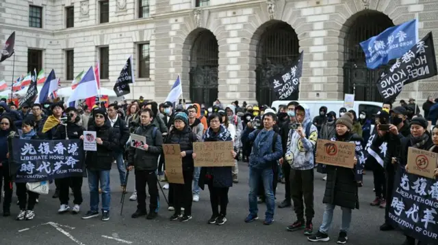 ဟောင်ကောင် လုံခြုံရေးဥပဒေအရ အစိုးရဆန့်ကျင်ရေး ပုံစံအားလုံးကို ပိတ်ပင်နိုင်