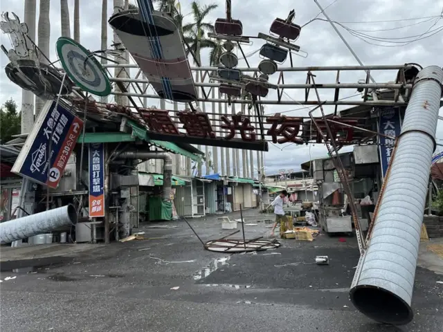 台风“丹娜丝”7月6日登陆台湾嘉义县