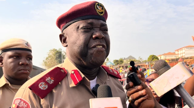 C.I. Mukhtar na di FCT Sector Commander of the Federal Road Safety Corps