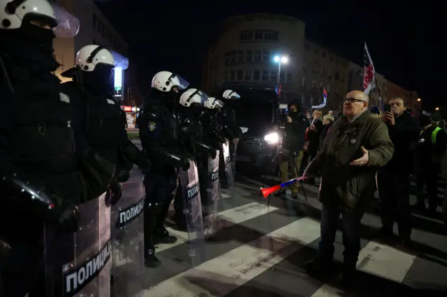 protest u Novom Sadu i incidenti