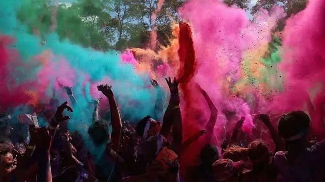 Carrera del color en Sídney.