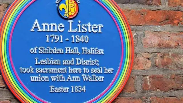 এ্যান লিস্টারের স্মরণে ফলক