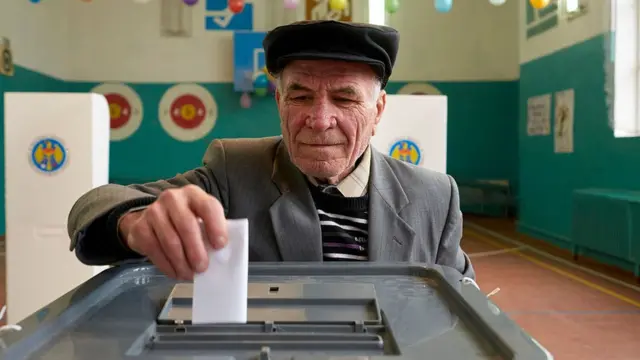 Голосование в Молдавии