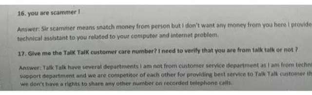 टॉक टॉक, फर्जीवाड़ा, इंटरनेट धोखाधड़ी