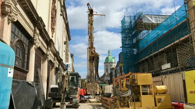 Citigen projesi Londra'nın altındaki bir su katmanına iniyor