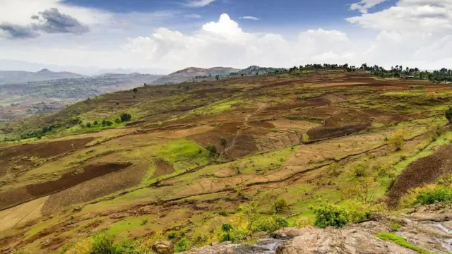 الموقع المقدس الذي اكتشف بواسطة قمر تجسس شمالي إثيوبيا