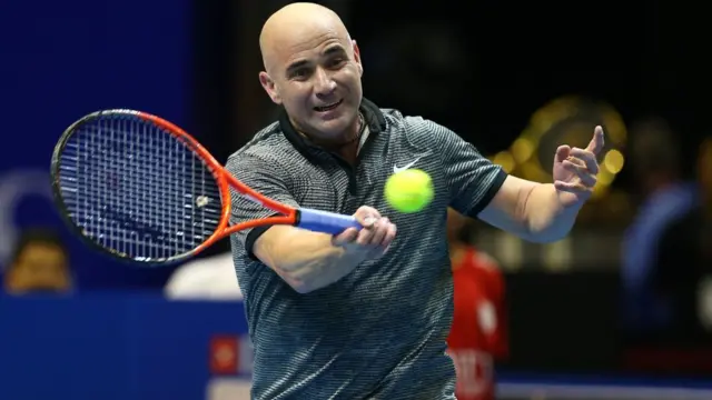 ટેનિસ ખેલાડી આન્દ્રે અગાસી