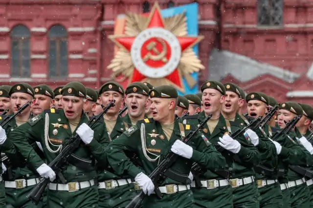 vojna parada u Moskvi 9. maja 2024. 