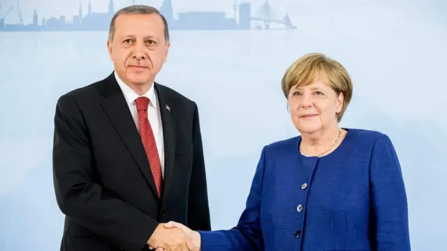 مرکل و اردوغان