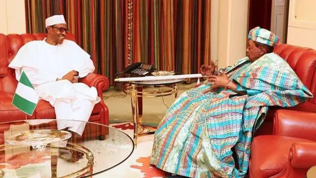 Aarẹ Buhari ati Alaafin Adeyẹmi