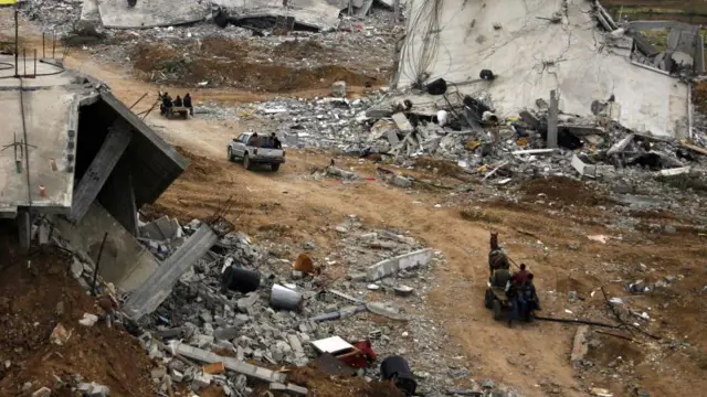 نازحون فلسطينيون