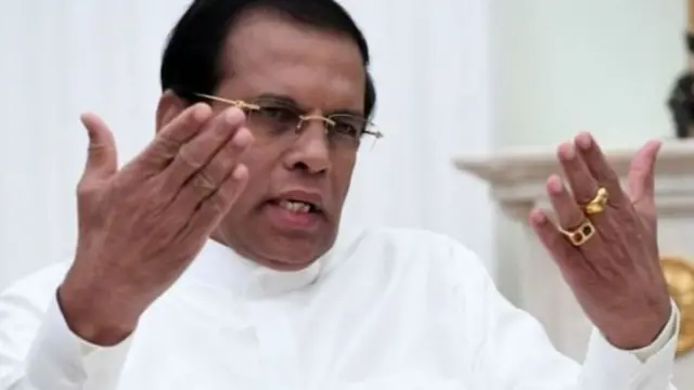 இலங்கை அதிபர் மைத்ரிபால சிறிசேன